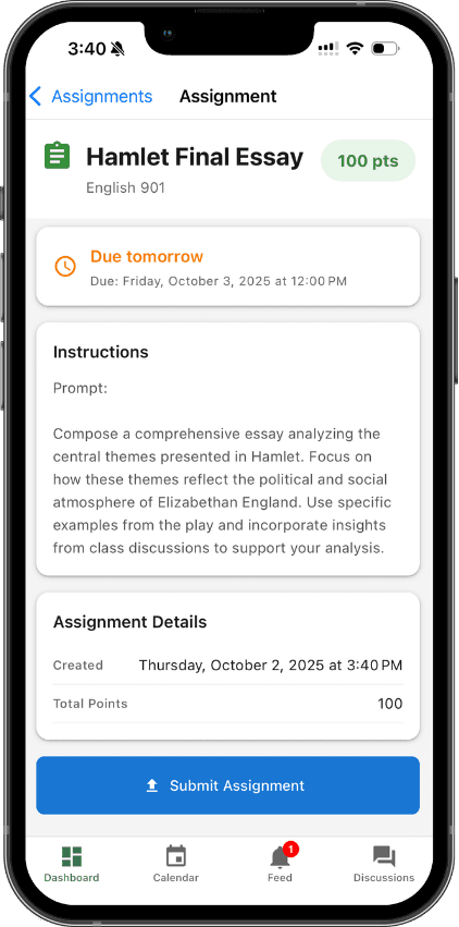 Mobile app screenshot