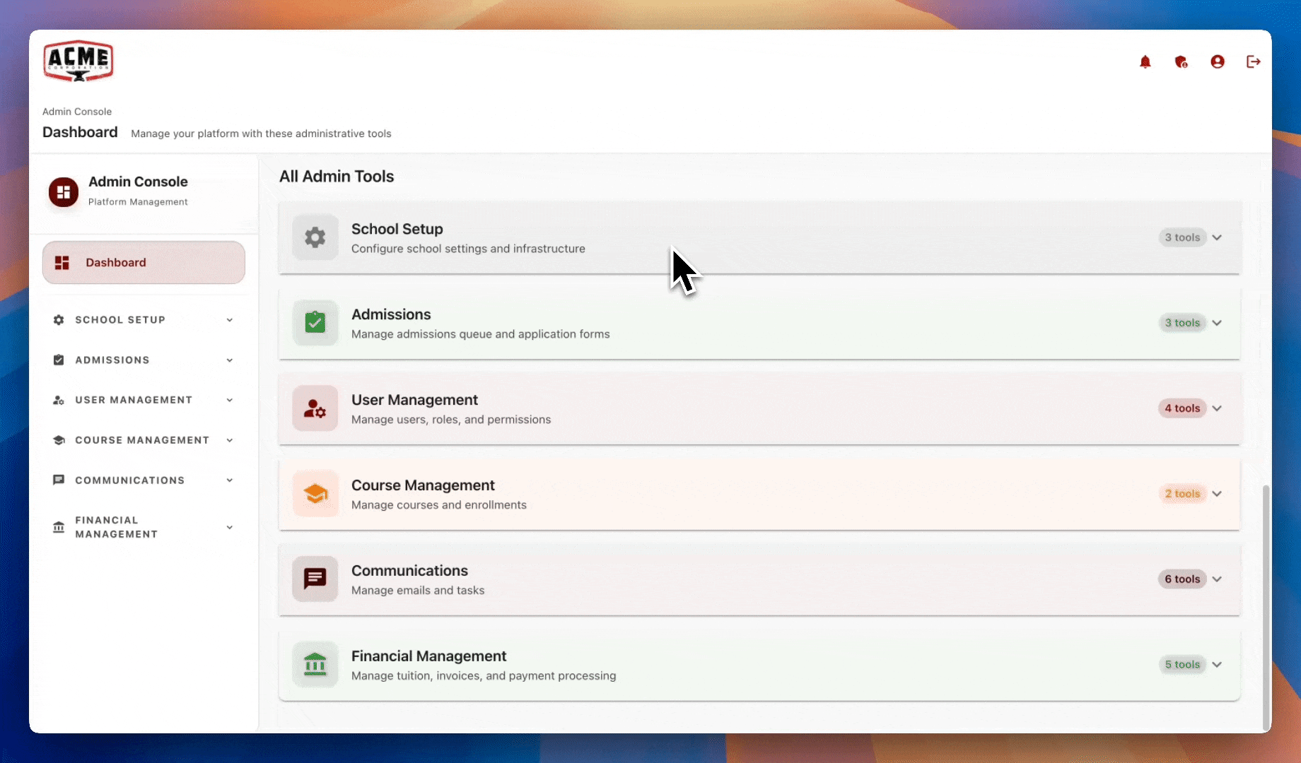 Creating an admissions form in DeanDesk