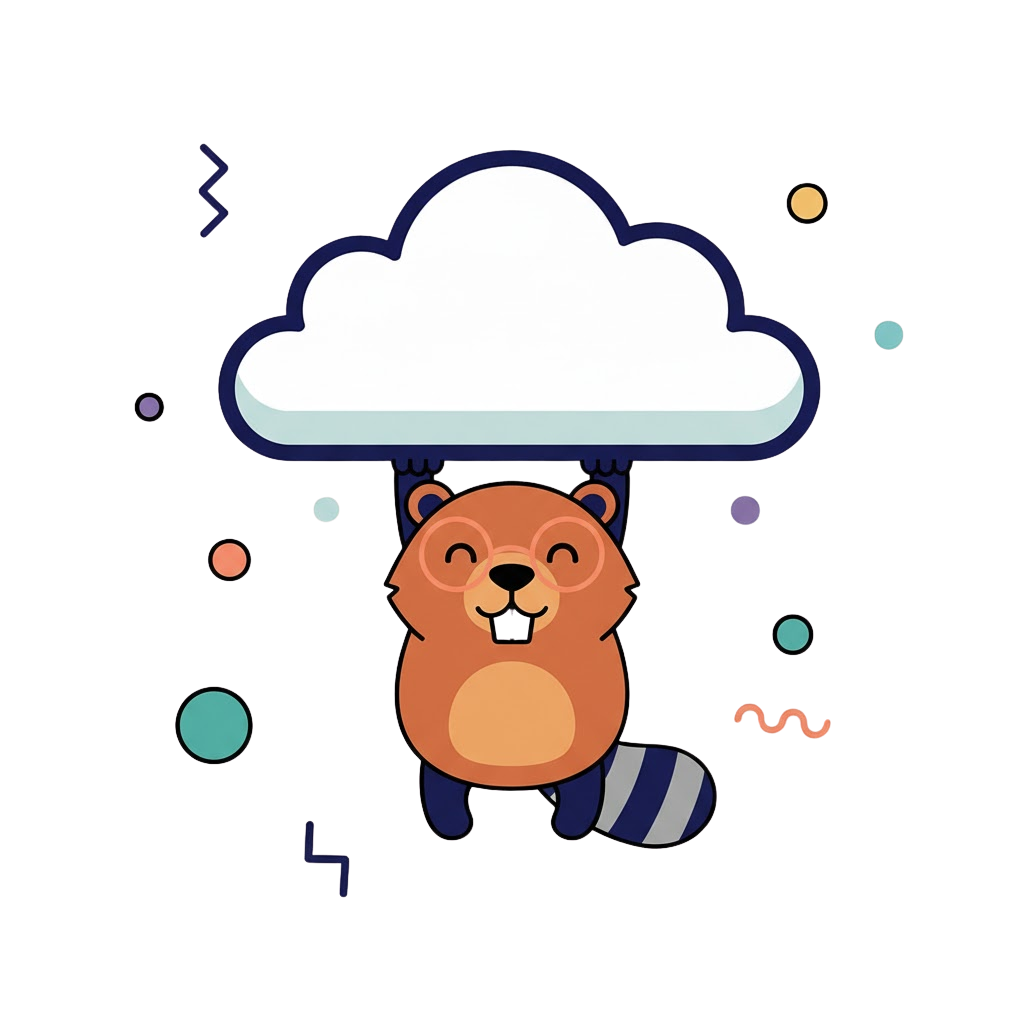 Cloud recording illustration